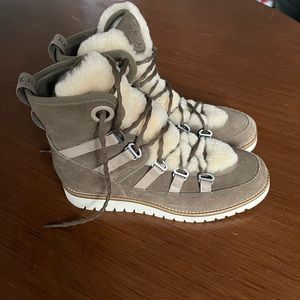 Cole Haan Shearling Zero Grand Luxe Hiker boot